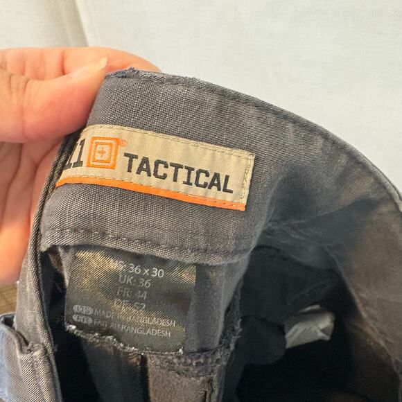 5.11 Tactical Men's Stryke Pants, 74369 Gray Size 36 x 30 - Picture 3 of 8